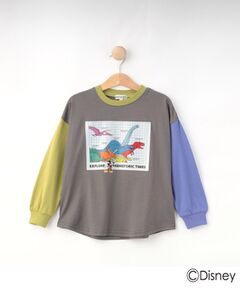 SHOO・LA・RUE / シューラルー Tシャツ | 【Disney】トドラー袖配色ロンT