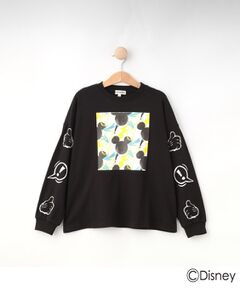 SHOO・LA・RUE / シューラルー Tシャツ | 【Disney】スクール袖プリントロンT