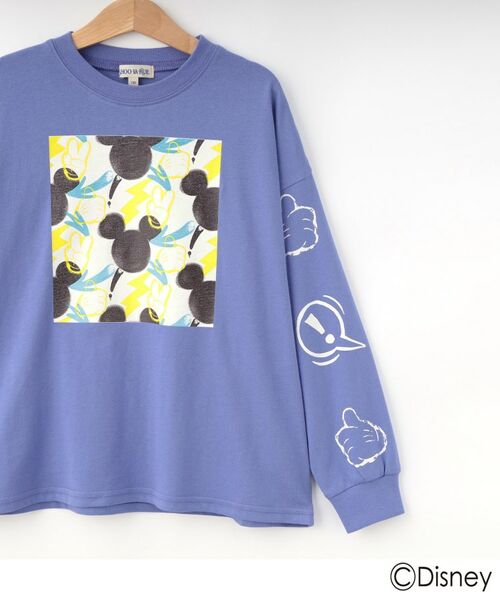 SHOO・LA・RUE / シューラルー Tシャツ | 【Disney】スクール袖プリントロンT | 詳細5