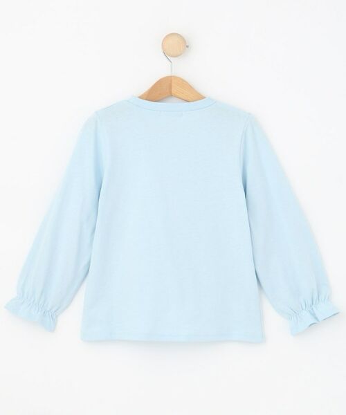 SHOO・LA・RUE / シューラルー Tシャツ | 【100-150cm】オーガンジーモチーフ使いロンT | 詳細2