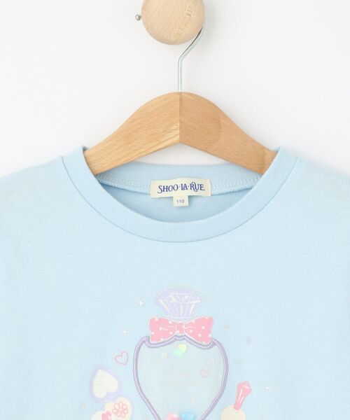 SHOO・LA・RUE / シューラルー Tシャツ | 【100-150cm】オーガンジーモチーフ使いロンT | 詳細3