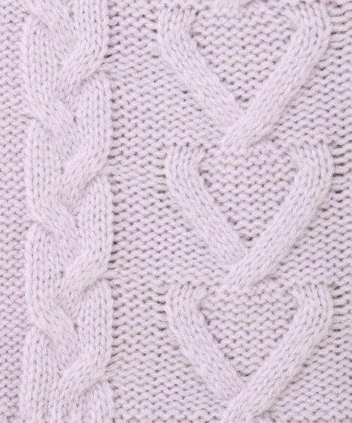 SHOO・LA・RUE / シューラルー カーディガン・ボレロ | 【100-150cm】袖レースアップニットカーディガン | 詳細6