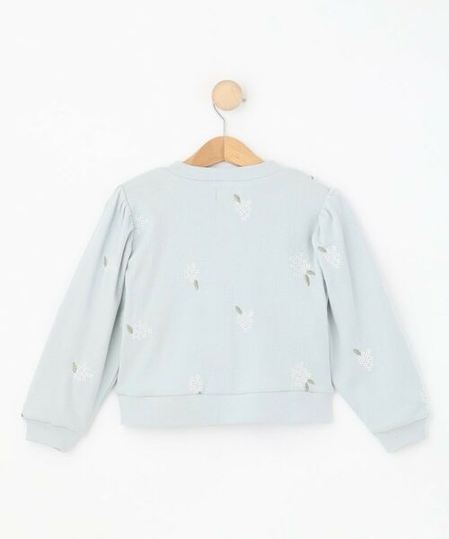 SHOO・LA・RUE / シューラルー カーディガン・ボレロ | 【100-150cm】フラワー刺繍リブカーデガン | 詳細2