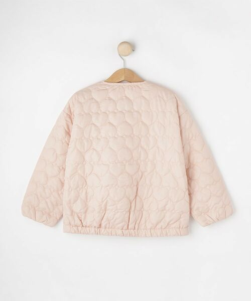 SHOO・LA・RUE / シューラルー レザーブルゾン・ジャケット | 【100-150cm】ハートキルトノーカラーブルゾン | 詳細2