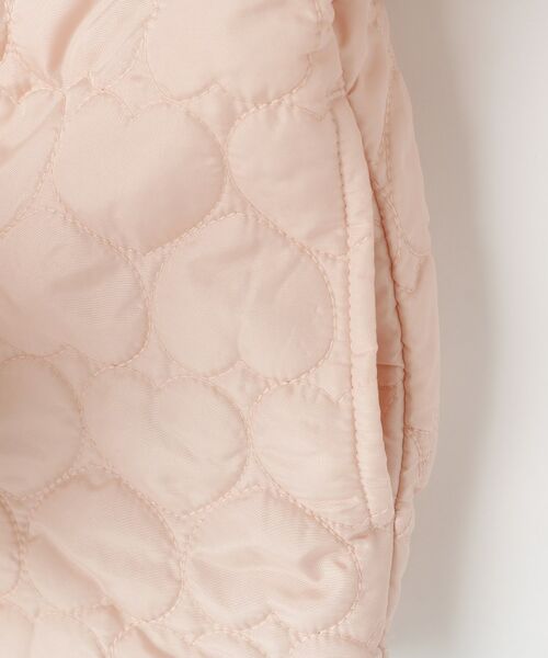 SHOO・LA・RUE / シューラルー レザーブルゾン・ジャケット | 【100-150cm】ハートキルトノーカラーブルゾン | 詳細5