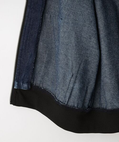 SHOO・LA・RUE / シューラルー レザーブルゾン・ジャケット | 【130-150cm】デニムフードブルゾン | 詳細7