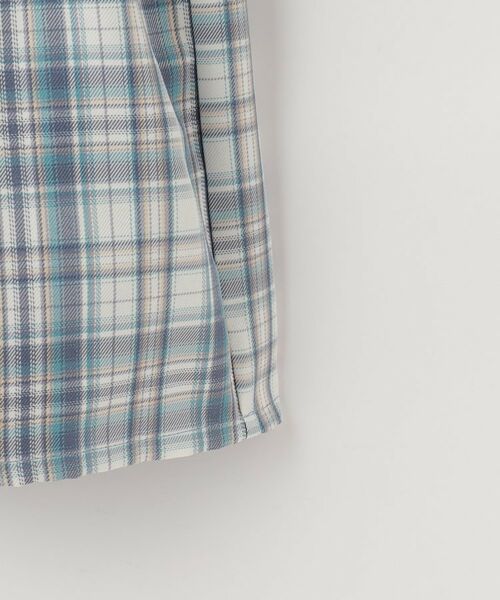 SHOO・LA・RUE / シューラルー ロング・マキシ丈ワンピース | 【100-150cm】ジップ使いチェックドッキングワンピース | 詳細6