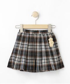 SHOO・LA・RUE / シューラルー ミニ・ひざ丈スカート | 【100-150cm】クマチャーム付きプリーツスカート