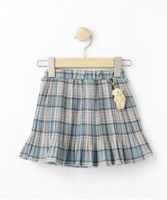 SHOO・LA・RUE / シューラルー ミニ・ひざ丈スカート | 【100-150cm】クマチャーム付きプリーツスカート
