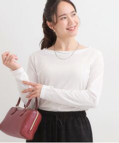 SHOO・LA・RUE / シューラルー カットソー | 【洗濯機可/S-LL】毎日コーデに シアーテレコロンT