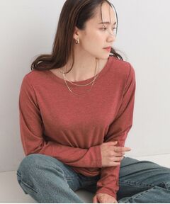 SHOO・LA・RUE / シューラルー カットソー | 【洗濯機可/S-LL】毎日コーデに シアーテレコロンT