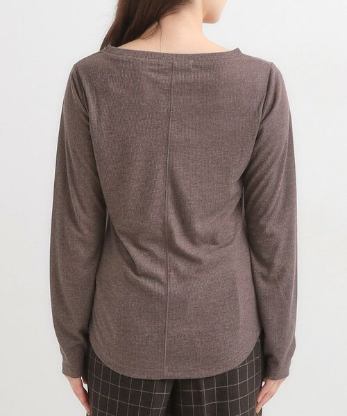 SHOO・LA・RUE / シューラルー カットソー | 【洗濯機可/S-LL】毎日コーデに シアーテレコロンT | 詳細19