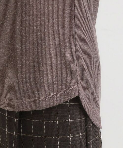 SHOO・LA・RUE / シューラルー カットソー | 【洗濯機可/S-LL】毎日コーデに シアーテレコロンT | 詳細22