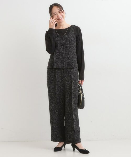 SHOO・LA・RUE / シューラルー カットソー | 【洗濯機可/S-LL】毎日コーデに シアーテレコロンT | 詳細7