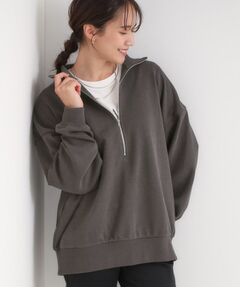 SHOO・LA・RUE / シューラルー スウェット | 8色の選べる楽しさ ハーフジップ オーバーサイズスウェット