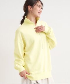 SHOO・LA・RUE / シューラルー スウェット | 8色の選べる楽しさ ハーフジップ オーバーサイズスウェット