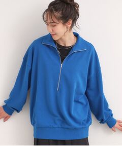 SHOO・LA・RUE / シューラルー スウェット | 8色の選べる楽しさ ハーフジップ オーバーサイズスウェット