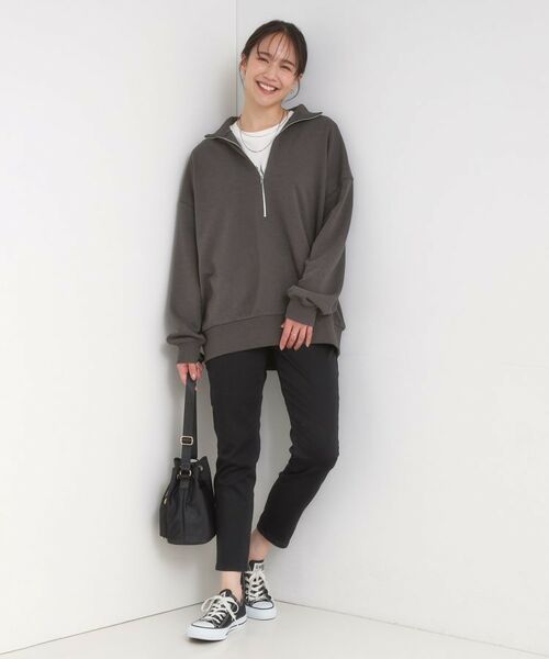 SHOO・LA・RUE / シューラルー スウェット | 8色の選べる楽しさ ハーフジップ オーバーサイズスウェット | 詳細11