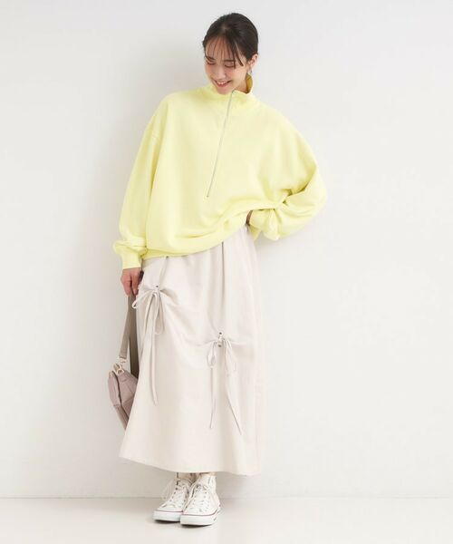 SHOO・LA・RUE / シューラルー スウェット | 8色の選べる楽しさ ハーフジップ オーバーサイズスウェット | 詳細15