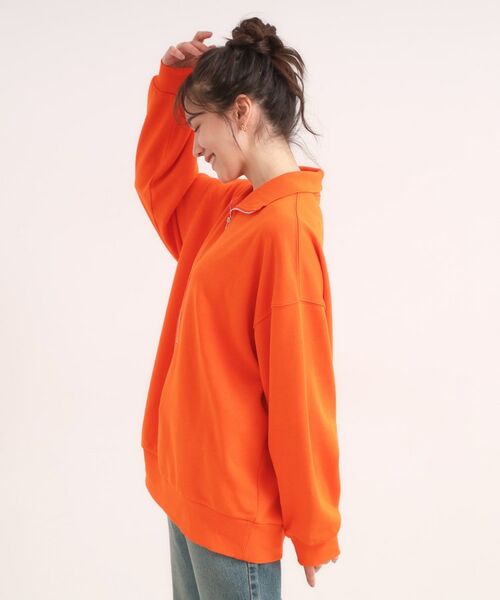 SHOO・LA・RUE / シューラルー スウェット | 8色の選べる楽しさ ハーフジップ オーバーサイズスウェット | 詳細22