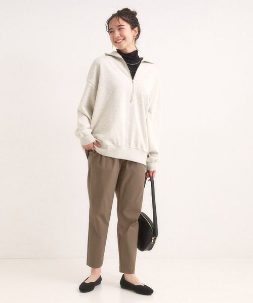 SHOO・LA・RUE / シューラルー スウェット | 8色の選べる楽しさ ハーフジップ オーバーサイズスウェット | 詳細3