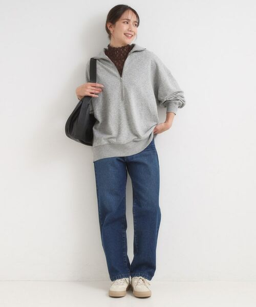 SHOO・LA・RUE / シューラルー スウェット | 8色の選べる楽しさ ハーフジップ オーバーサイズスウェット | 詳細7