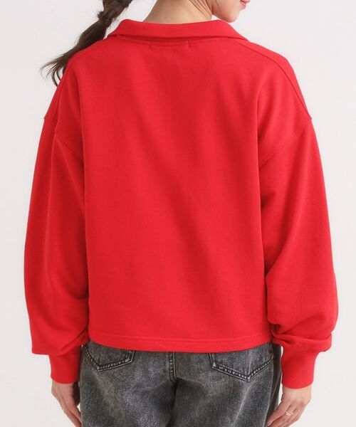 SHOO・LA・RUE / シューラルー スウェット | 【なめらかタッチ/洗濯機可】スキッパーポロスウェット | 詳細15