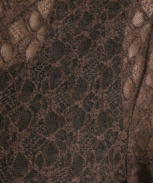 SHOO・LA・RUE / シューラルー カットソー | 【S-LL】上品なレースハイネックトップス | 詳細12