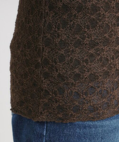 SHOO・LA・RUE / シューラルー カットソー | 【S-LL】上品なレースハイネックトップス | 詳細18