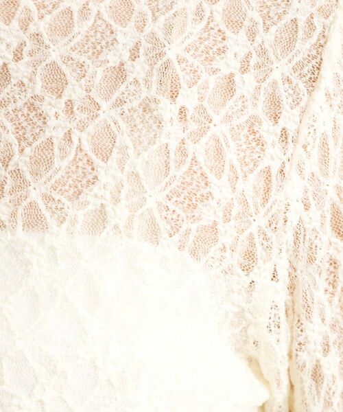SHOO・LA・RUE / シューラルー カットソー | 【S-LL】上品なレースハイネックトップス | 詳細4