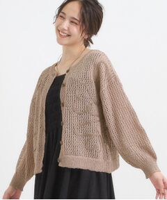 SHOO・LA・RUE / シューラルー カーディガン・ボレロ | コード刺繍アソートメッシュカーディガン