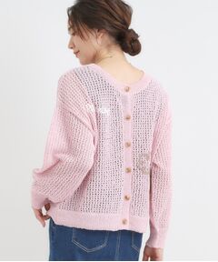 SHOO・LA・RUE / シューラルー カーディガン・ボレロ | コード刺繍アソートメッシュカーディガン