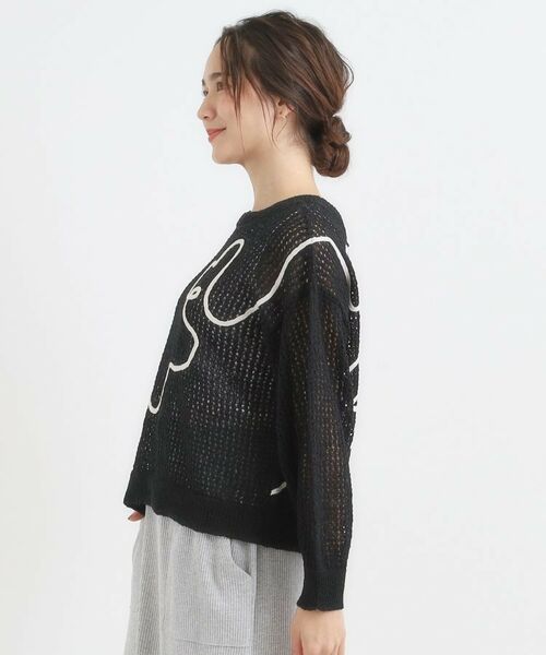 SHOO・LA・RUE / シューラルー カーディガン・ボレロ | コード刺繍アソートメッシュカーディガン | 詳細11