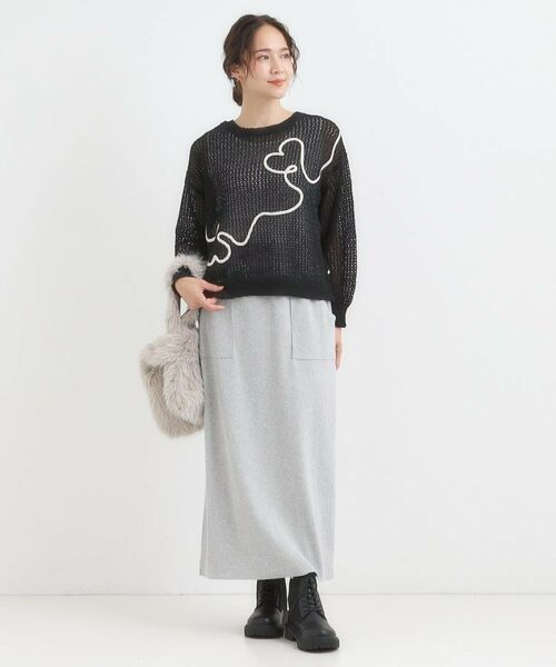 SHOO・LA・RUE / シューラルー カーディガン・ボレロ | コード刺繍アソートメッシュカーディガン | 詳細13