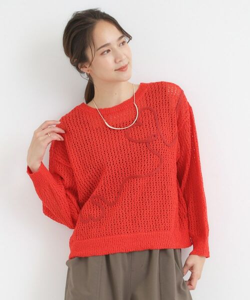 SHOO・LA・RUE / シューラルー カーディガン・ボレロ | コード刺繍アソートメッシュカーディガン | 詳細24