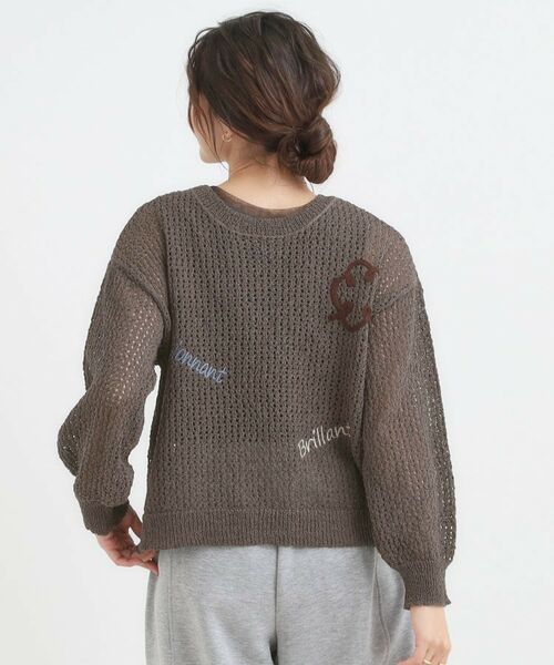 SHOO・LA・RUE / シューラルー カーディガン・ボレロ | コード刺繍アソートメッシュカーディガン | 詳細30