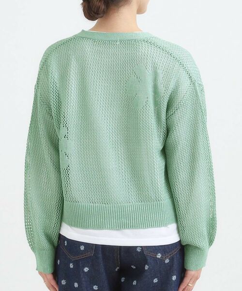 SHOO・LA・RUE / シューラルー カーディガン・ボレロ | 【2点セット】ラメメッシュニットカーディガン＋ロンTセット | 詳細19