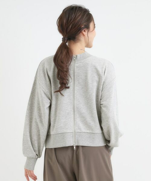 SHOO・LA・RUE / シューラルー カーディガン・ボレロ | 【前後2WAY】ボートネックダブルジップカーディガン | 詳細11