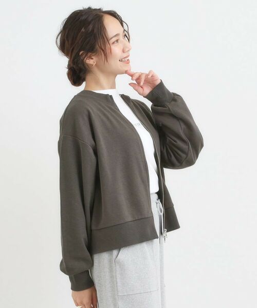 SHOO・LA・RUE / シューラルー カーディガン・ボレロ | 【前後2WAY】ボートネックダブルジップカーディガン | 詳細18