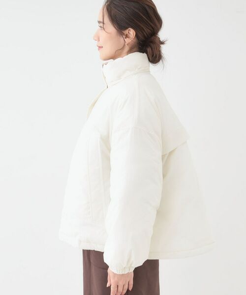 SHOO・LA・RUE / シューラルー その他アウター | 【撥水/あったか】たっぷり着られる 中綿モンスターショートコート | 詳細21