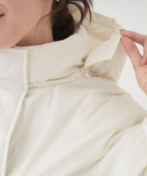 SHOO・LA・RUE / シューラルー その他アウター | 【撥水/あったか】たっぷり着られる 中綿モンスターショートコート | 詳細24