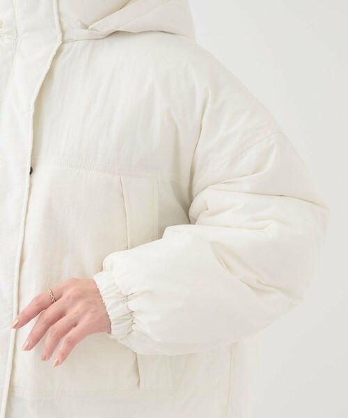 SHOO・LA・RUE / シューラルー その他アウター | 【撥水/あったか】たっぷり着られる 中綿モンスターショートコート | 詳細25