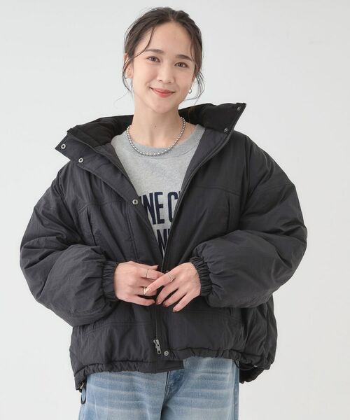 SHOO・LA・RUE / シューラルー その他アウター | 【撥水/あったか】たっぷり着られる 中綿モンスターショートコート | 詳細6