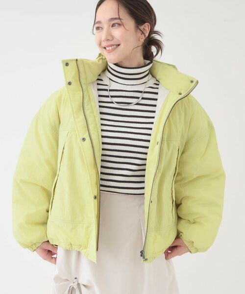 SHOO・LA・RUE / シューラルー その他アウター | 【撥水/あったか】たっぷり着られる 中綿モンスターショートコート | 詳細9