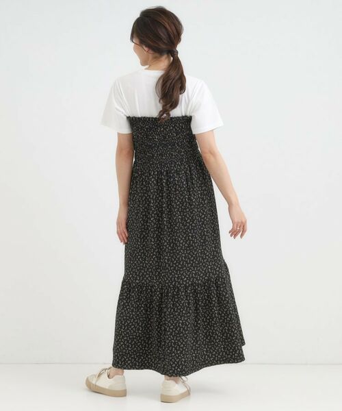 SHOO・LA・RUE / シューラルー ロング・マキシ丈ワンピース | 【2WAY】肩紐が取り外しできる シャーリングワンピース | 詳細13