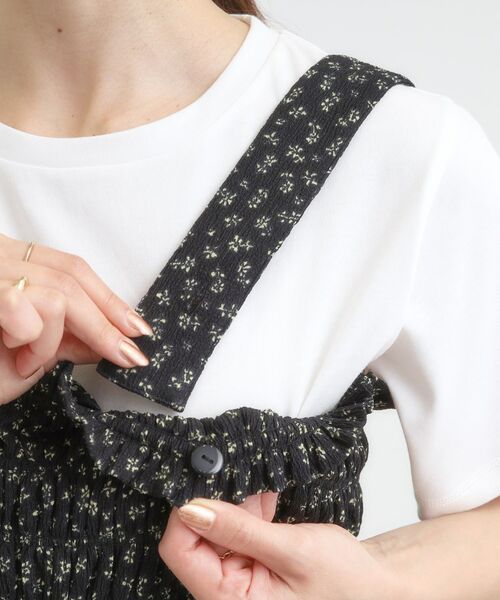 SHOO・LA・RUE / シューラルー ロング・マキシ丈ワンピース | 【2WAY】肩紐が取り外しできる シャーリングワンピース | 詳細24