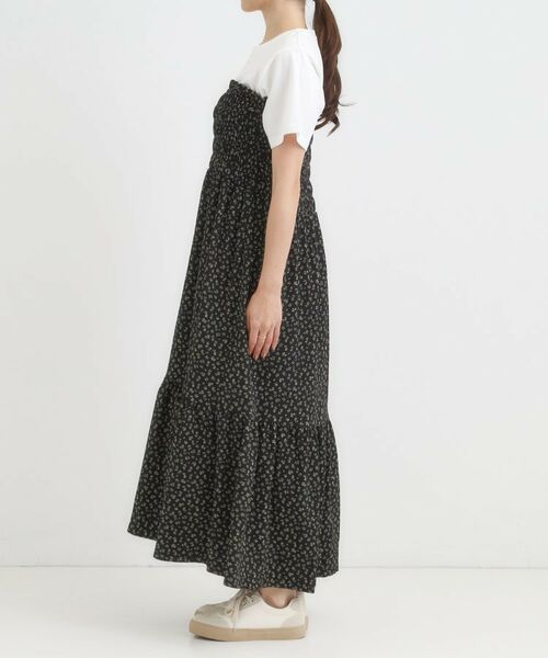 SHOO・LA・RUE / シューラルー ロング・マキシ丈ワンピース | 【2WAY】肩紐が取り外しできる シャーリングワンピース | 詳細26