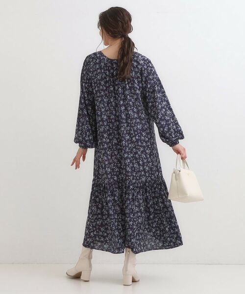SHOO・LA・RUE / シューラルー ロング・マキシ丈ワンピース | 【前後2WAY】1枚で着映える フラワープリント マキシワンピース | 詳細10