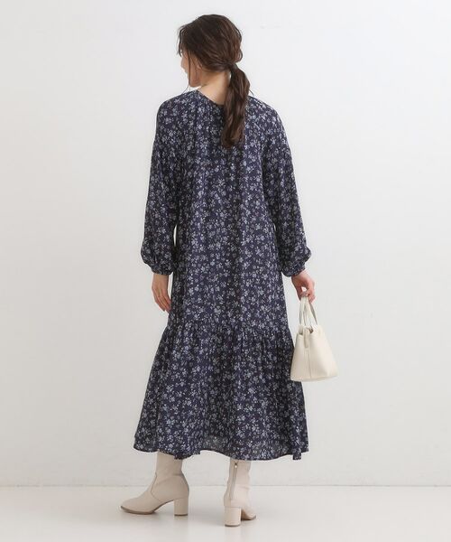 SHOO・LA・RUE / シューラルー ロング・マキシ丈ワンピース | 【前後2WAY】1枚で着映える フラワープリント マキシワンピース | 詳細12