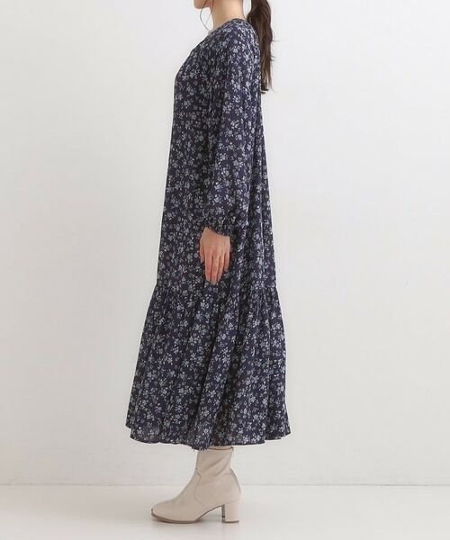 SHOO・LA・RUE / シューラルー ロング・マキシ丈ワンピース | 【前後2WAY】1枚で着映える フラワープリント マキシワンピース | 詳細16